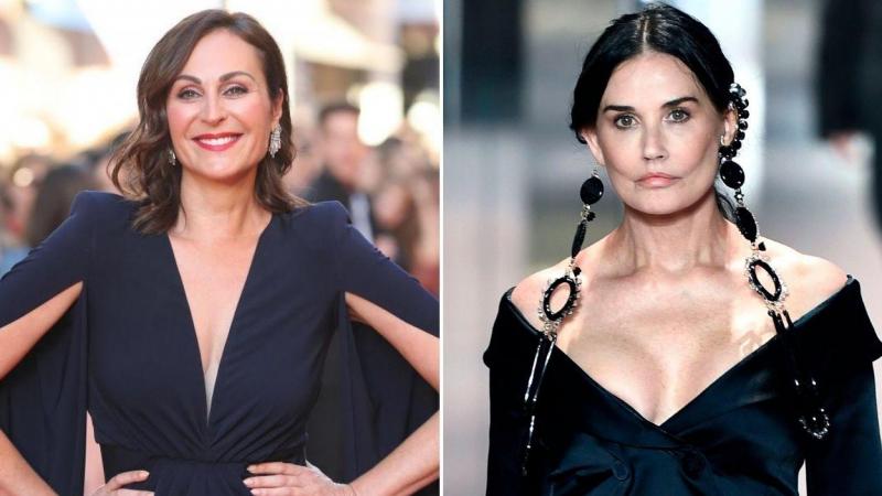 Ana Milán defiende a Demi Moore de las críticas a las que está sometida por su aspecto