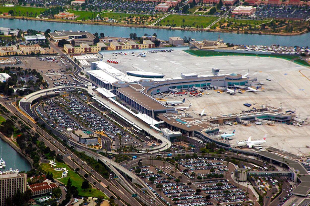 Aeropuerto de San Diego, donde Flatiron ha realizado un proyecto de mejora