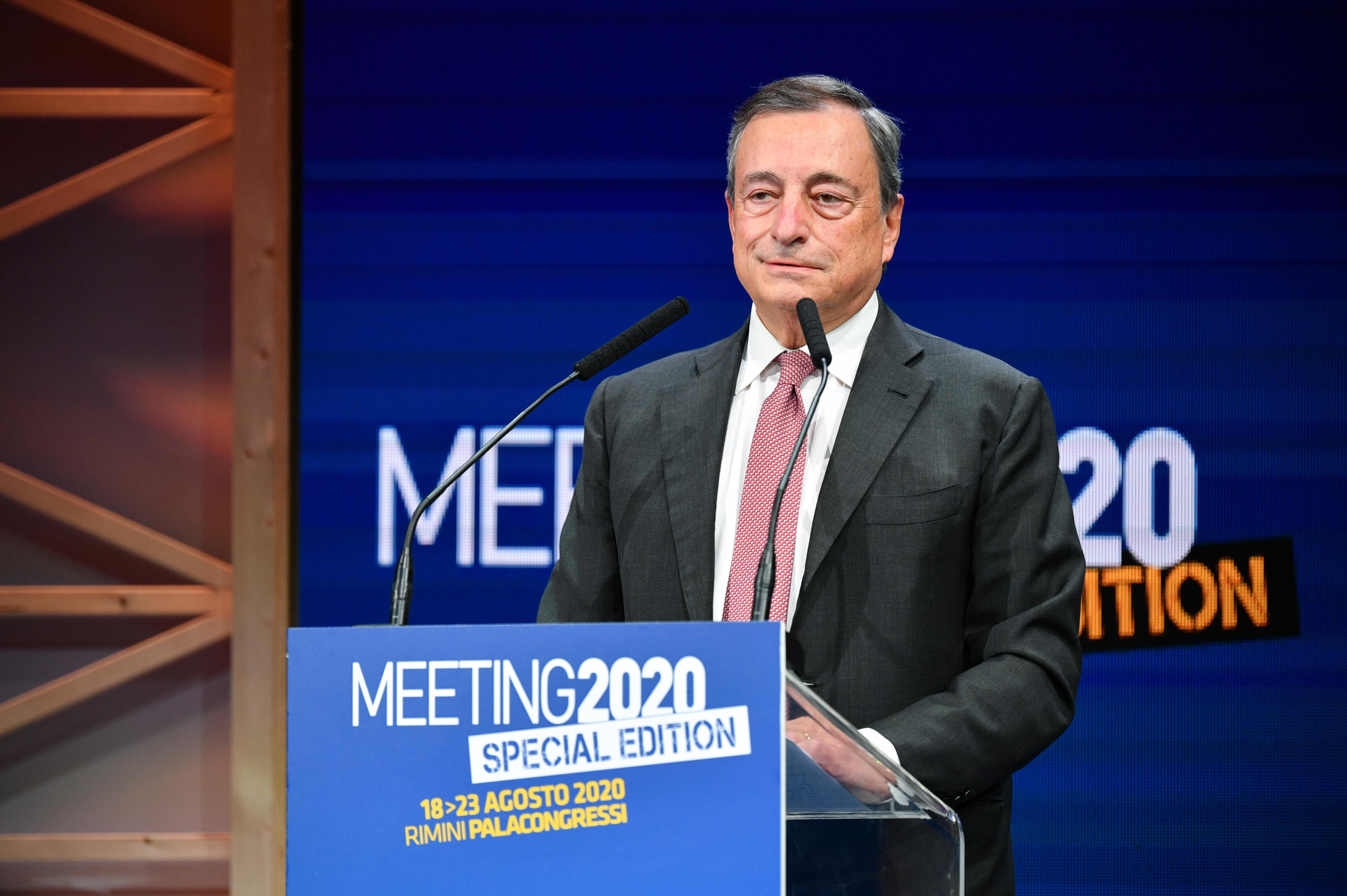 Mario Draghi, primer ministro del Gobierno de Italia 