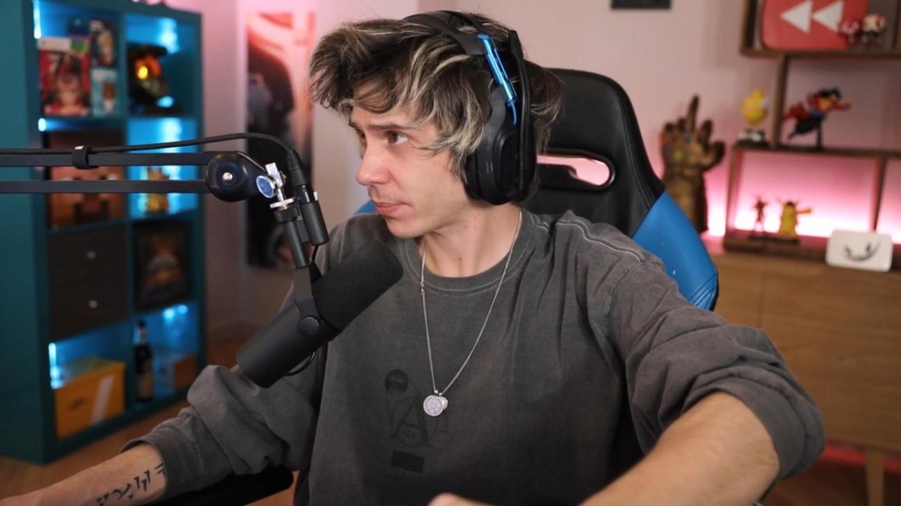 El Rubius haciendo un directo desde su nueva casa de Andorra. Twitch