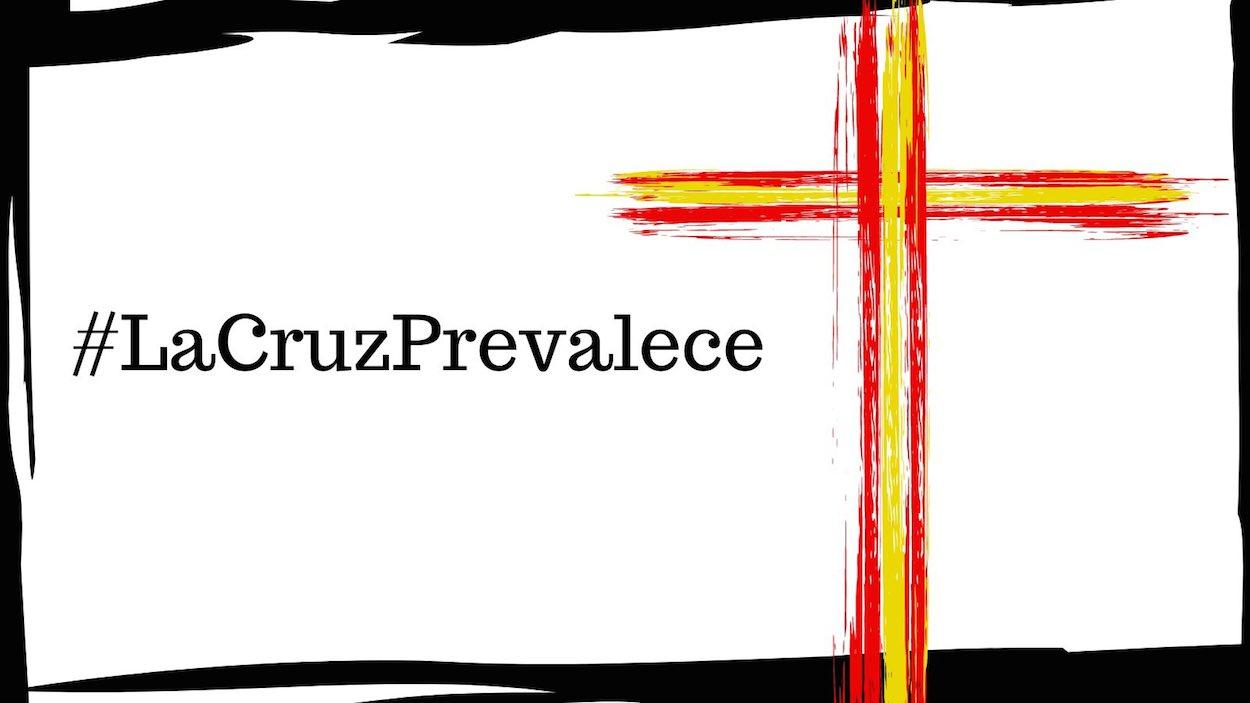 Imagen difundida en Twitter desde la cuenta 'La cruz prevalece', creada por "católicos con orgullo”.