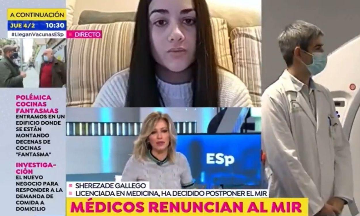 Médicos renuncian al MIR en 'Espejo Público'.