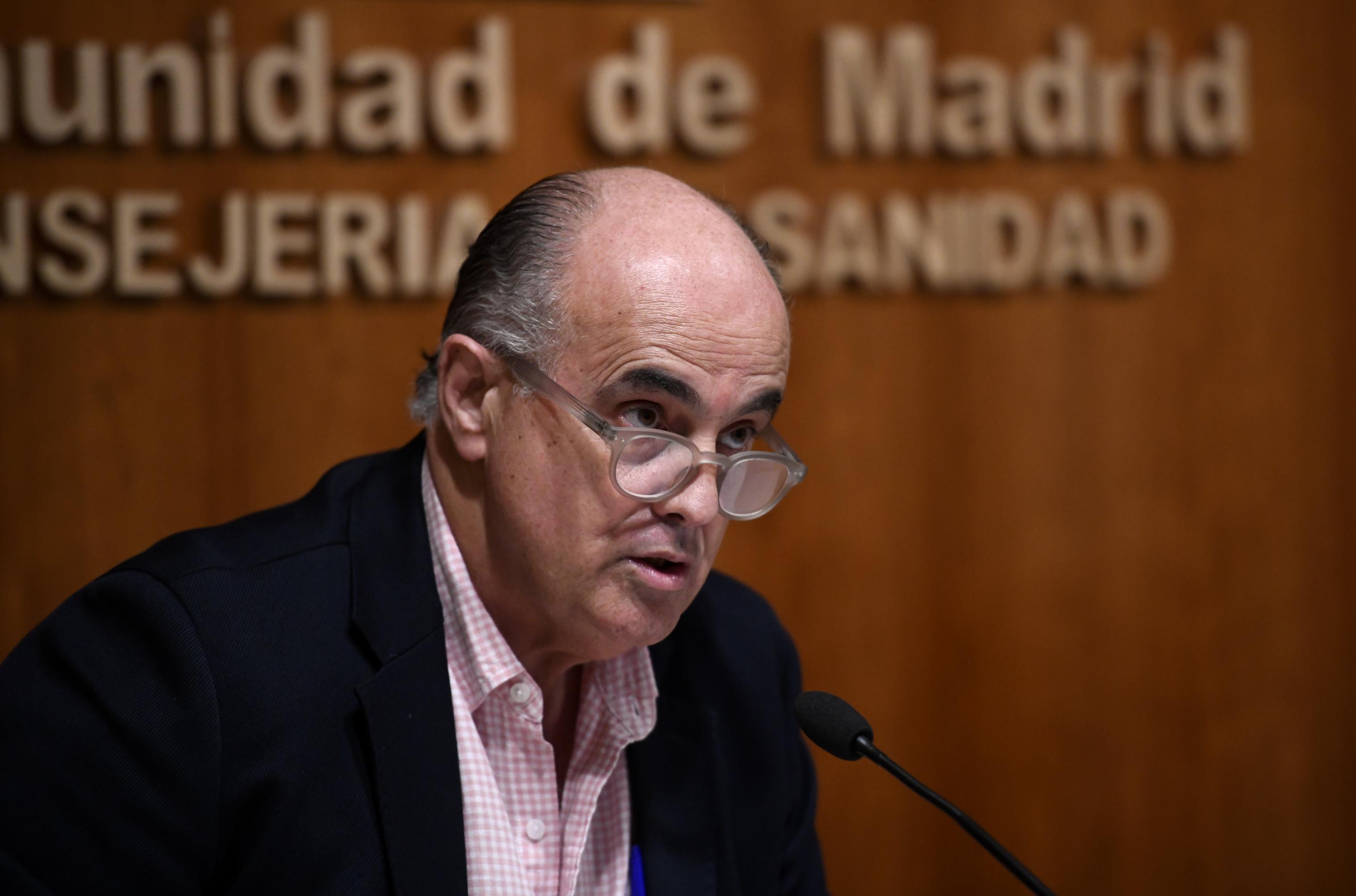 El viceconsejero de Salud Pública y Plan COVID-19 de la Comunidad de Madrid, Antonio Zapatero / EP