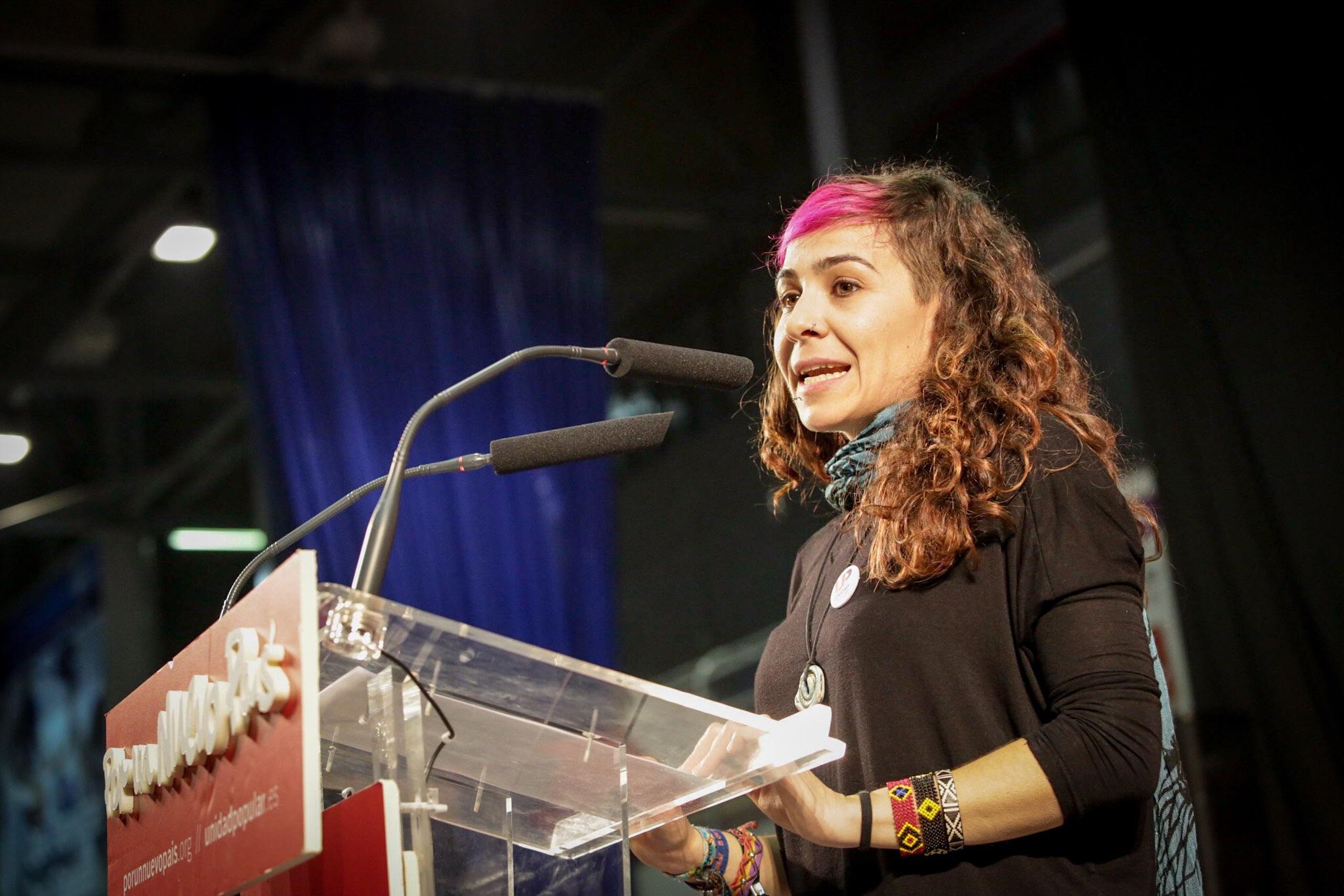 Vanesa Lillo, diputada de Unidas Podemos   IU en la Asamblea de Madrid. IU