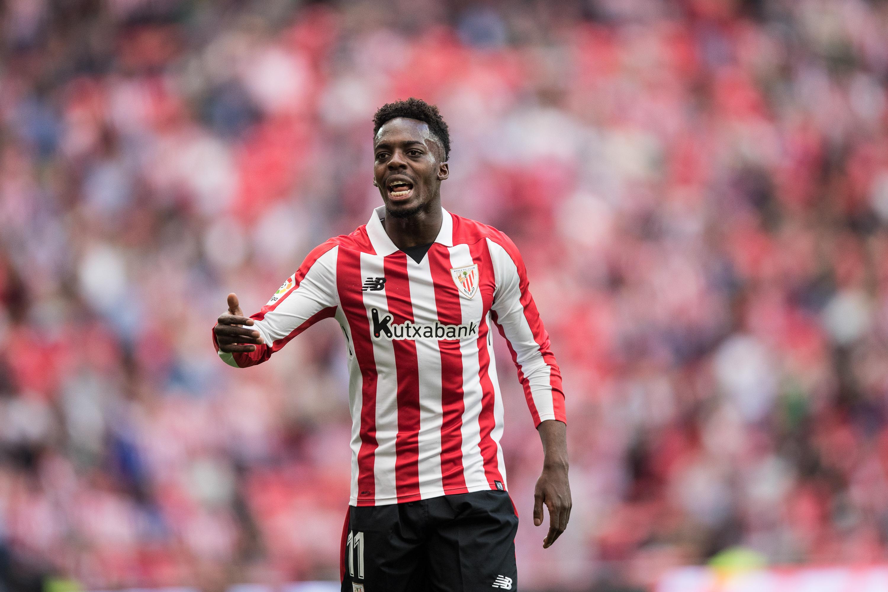 El futbolista del Athletic Club, Iñaki Williams. EP