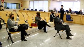 El extesorero del PP Luis Bárcenas durante el juicio por la presunta caja 'b' del PP. Fuente: EP.