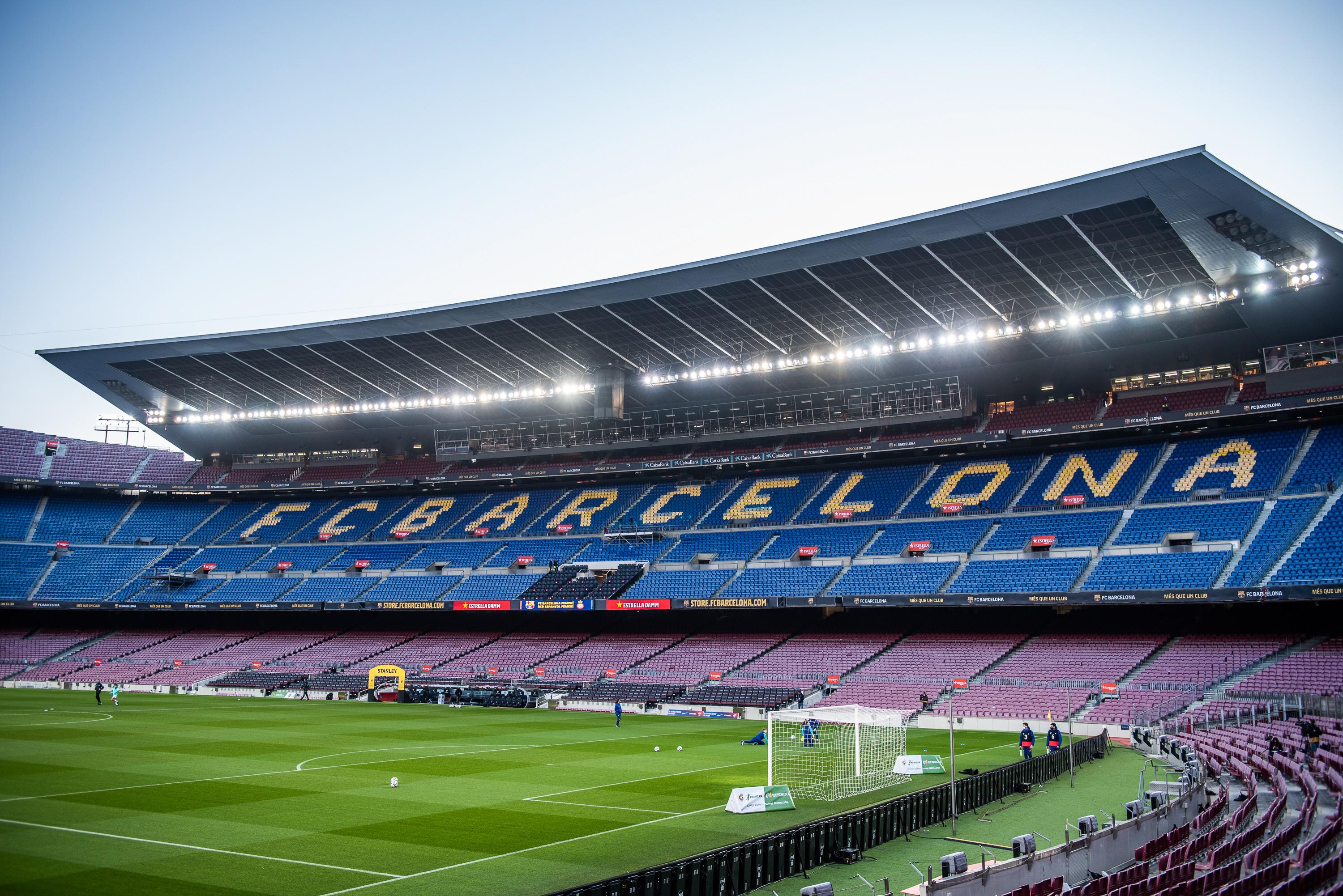 Vista general del Camp Nou. Fuente: Europa Press.