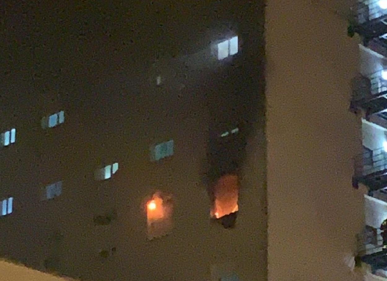 Incendio en hospital Puerta del Mar de Cádiz. Europa Press