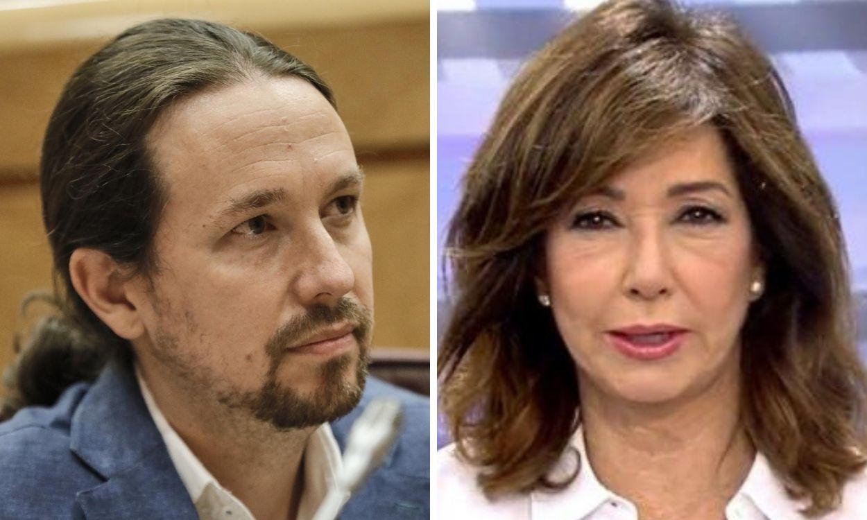 Pablo Iglesias y Ana Rosa Quintana. Fuente: elaboración propia.