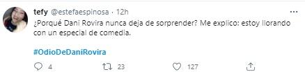 Comentario sobre Dani Rovira 4