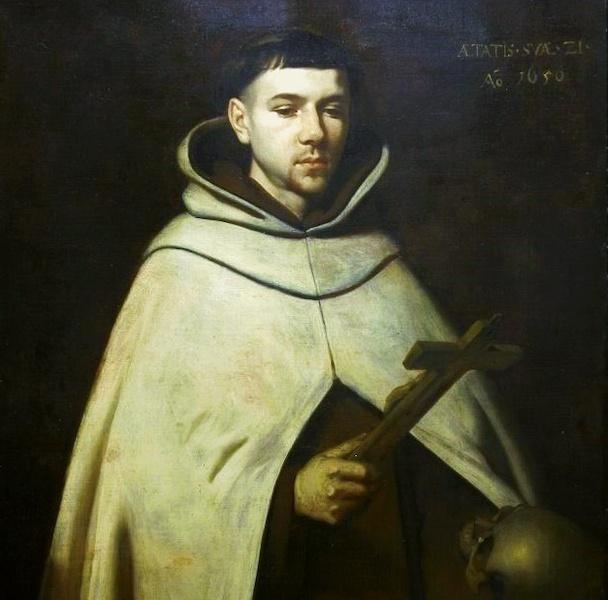 San Juan de la Cruz pintado por Zurbarán