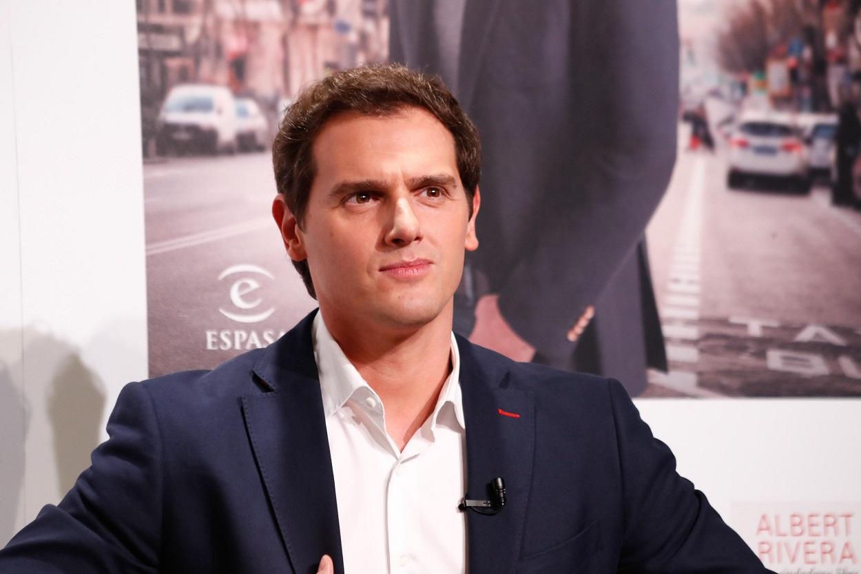 El expresidente de Ciudadanos, Albert Rivera, se pronuncia sobre la vacunación de las infantas. Fuente: Europa Press.