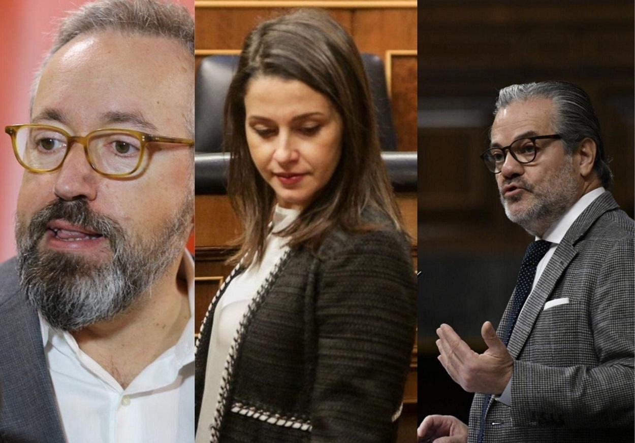 Girauta y De Quinto cargan contra Arrimadas por sus excusas con el resultado en las elecciones catalanas