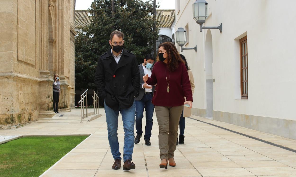 Toni Valero e Inamculada Nieto.