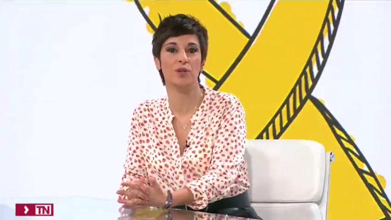 Adela González en Telemadrid.