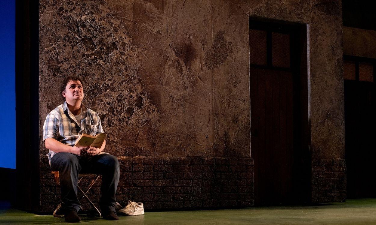 El actor Secun de la Rosa en una obra de teatro. Europa Press.