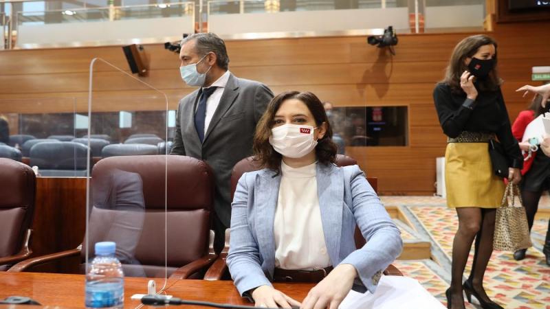 La presidenta de la Comunidad de Madrid, Isabel Díaz Ayuso.