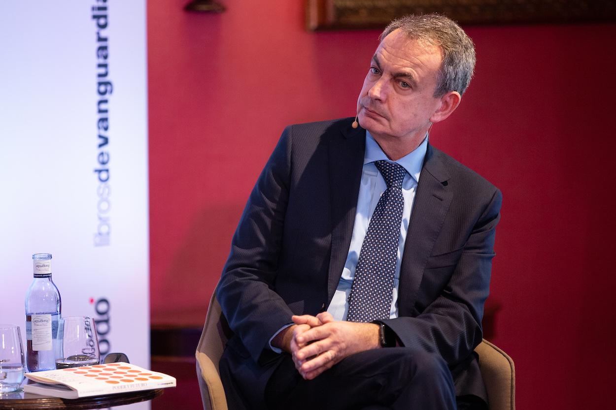 El expresidente del Gobierno, José Luis Rodríguez Zapatero