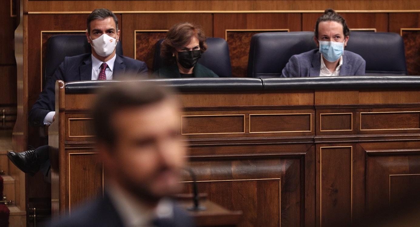 Pedro Sánchez y Pablo Casado