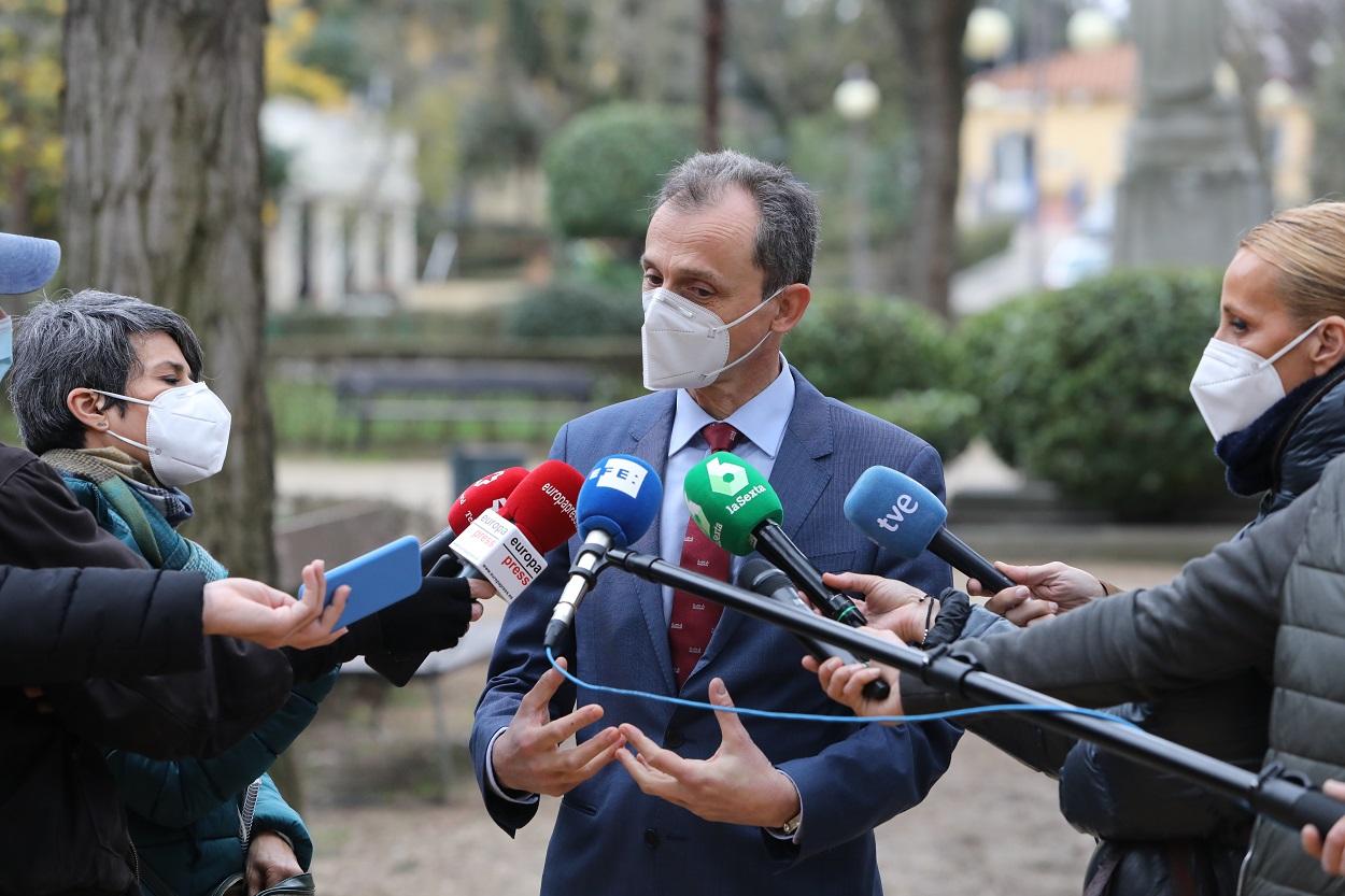 El ministro de Ciencia e Innovación, Pedro Duque