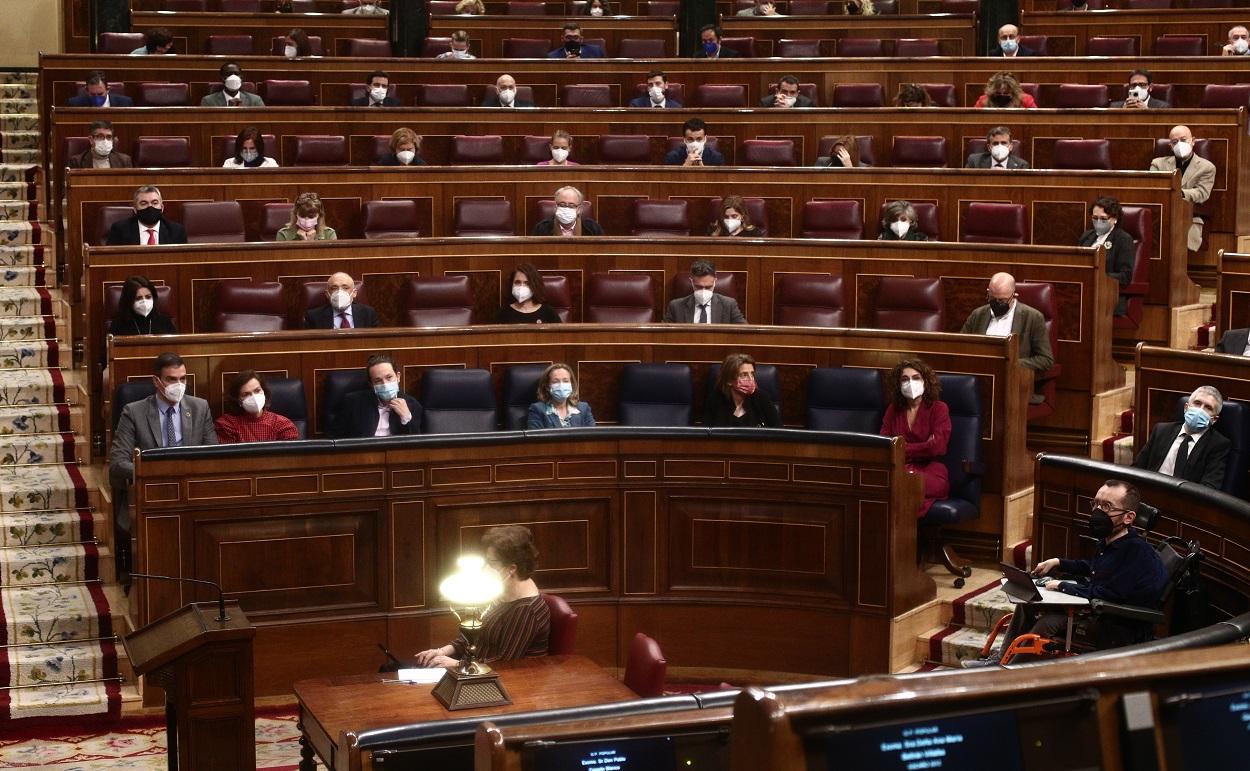 El Congreso de los Diputados examina el decreto que prorroga los ERTE, protección a autónomos y contratos de alquiler. Europa Press