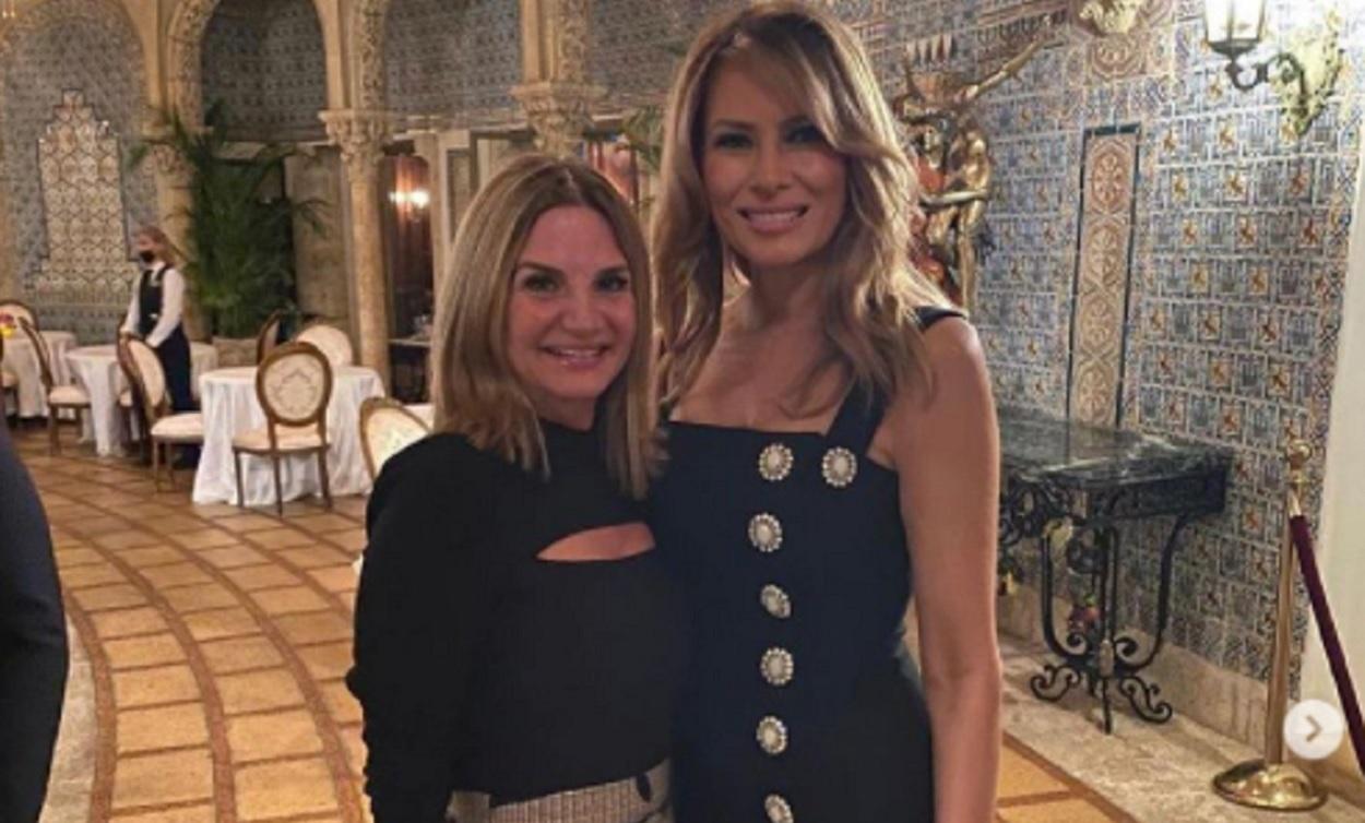 Melania Trump en Palm Beach. Fuente Instagram