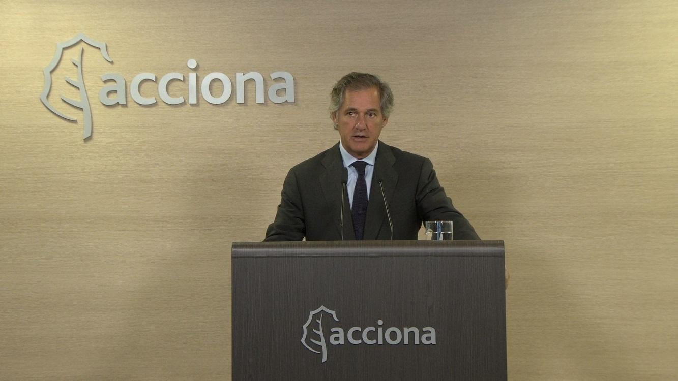 El presidente de Acciona, José Manuel Entrecanales. Europa Press