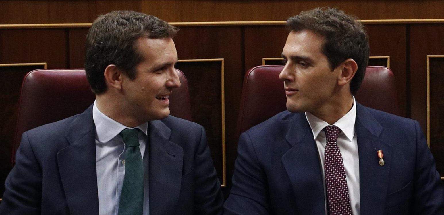 Pablo Casado y Albert Rivera. EP