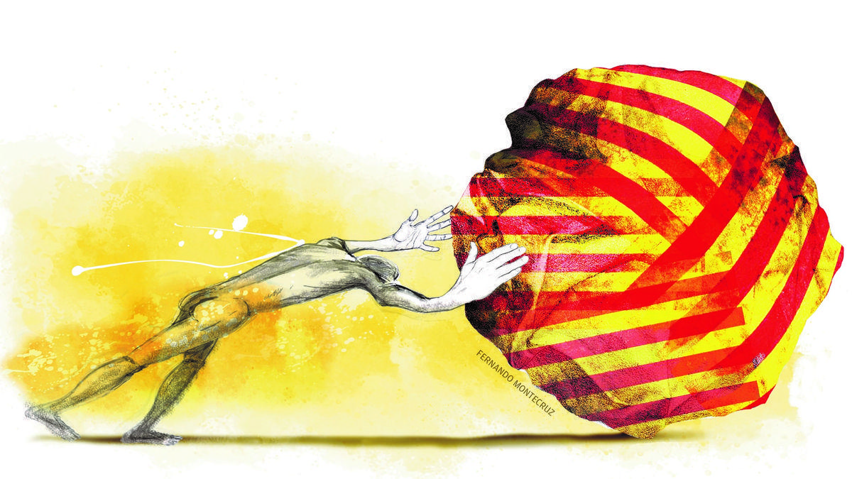 Ilustración de Fernando Montecruz publicada en El Periódico de Catalunya.