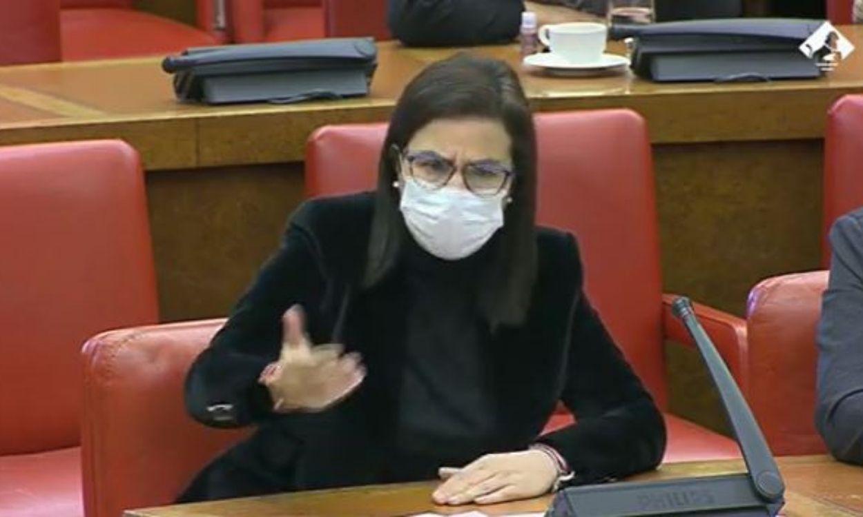 La diputada del PP Ana Vázquez.