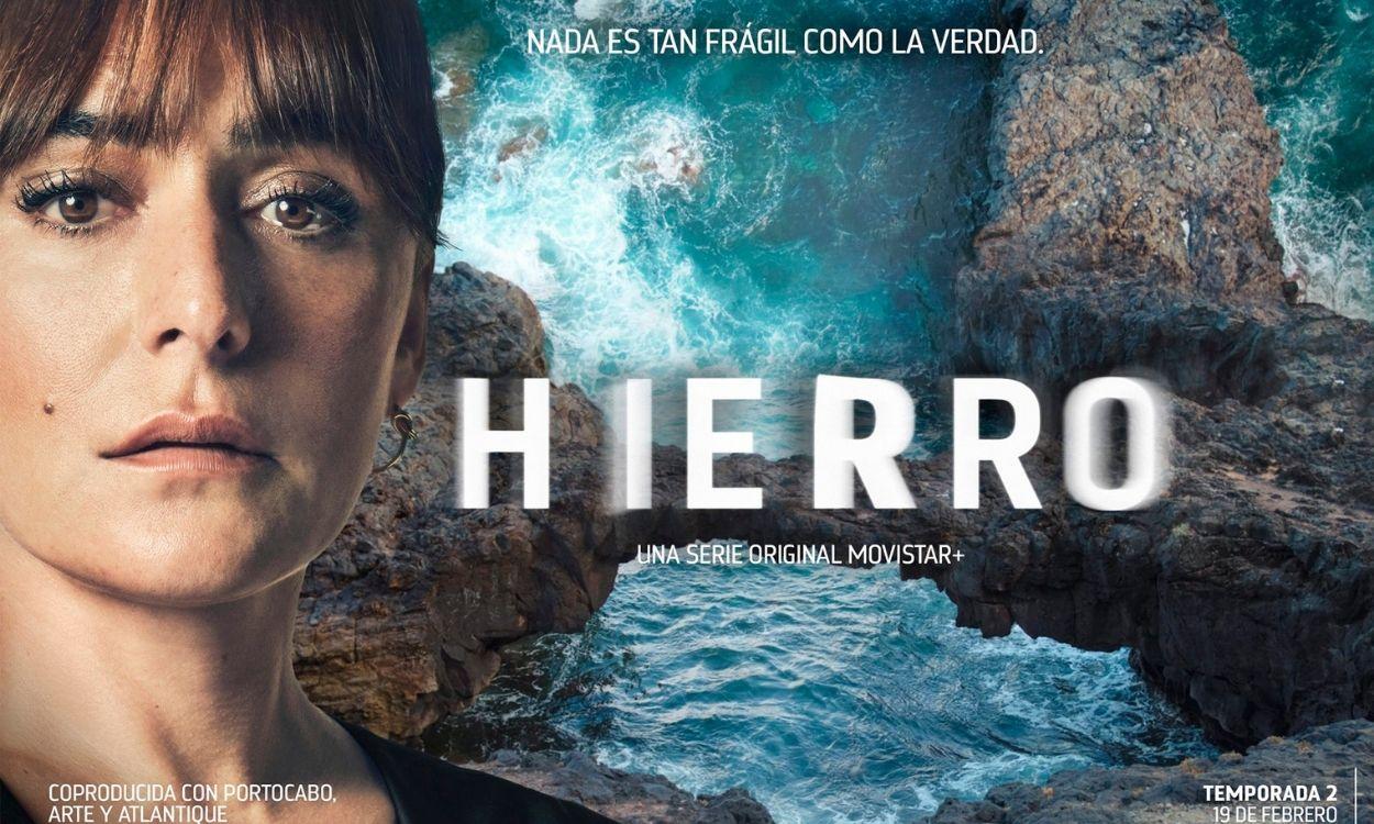 Cartel de la segunda temporada de la serie 'Hierro', de Movistar +