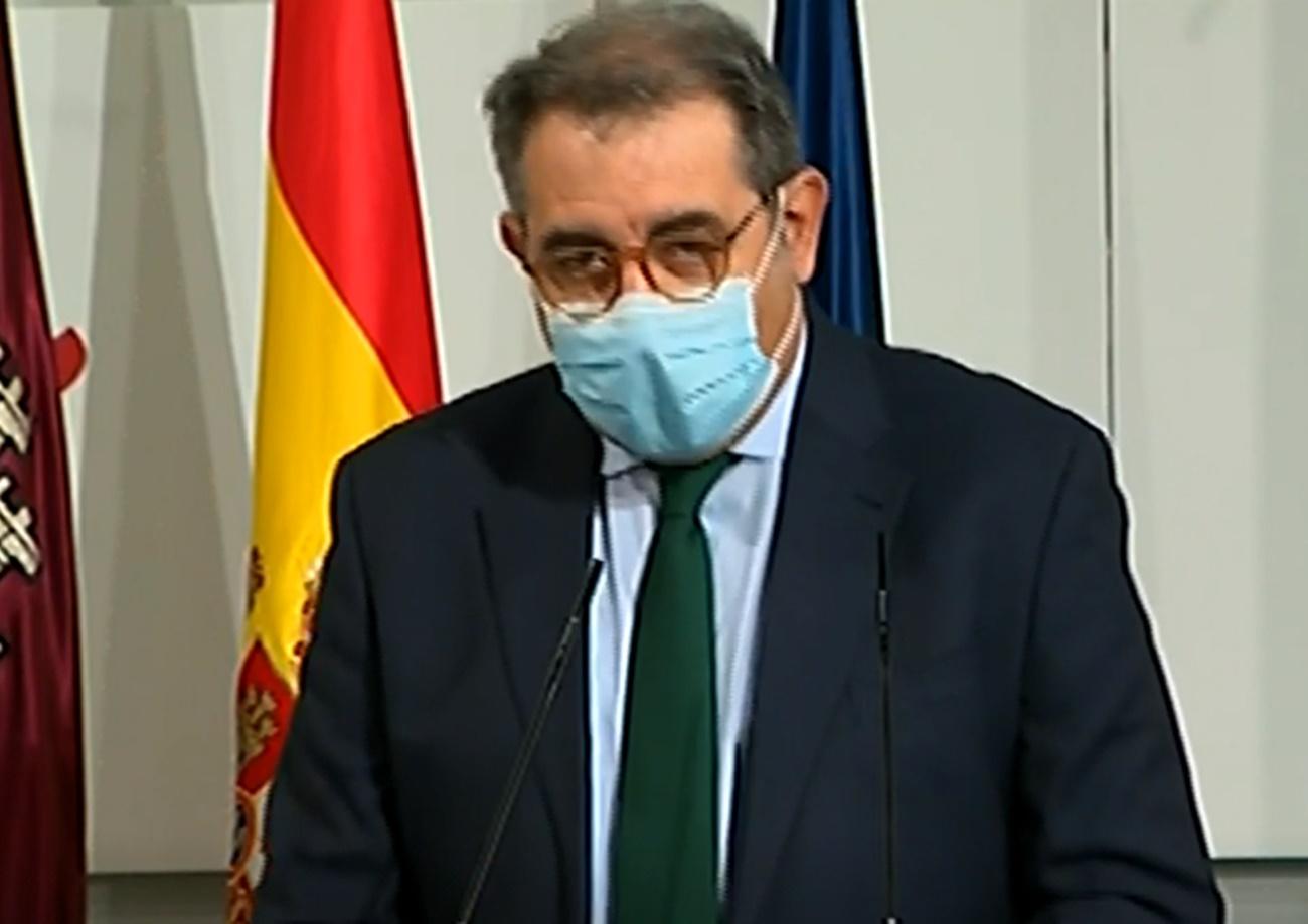 Consejero de Salud de Castilla La Mancha, Jesús Fernández. 