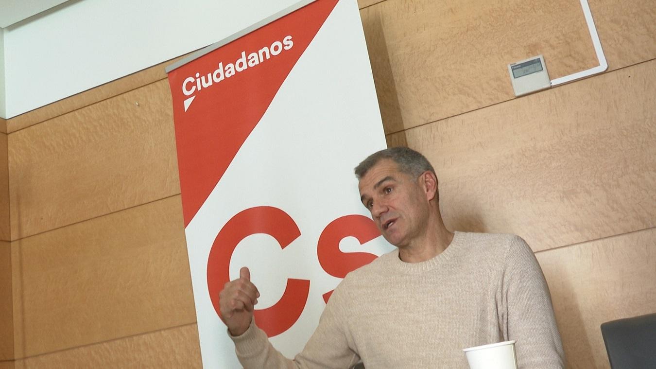 El líder de Ciudadanos en la Comunidad Valenciana, Toni Cantó. EP