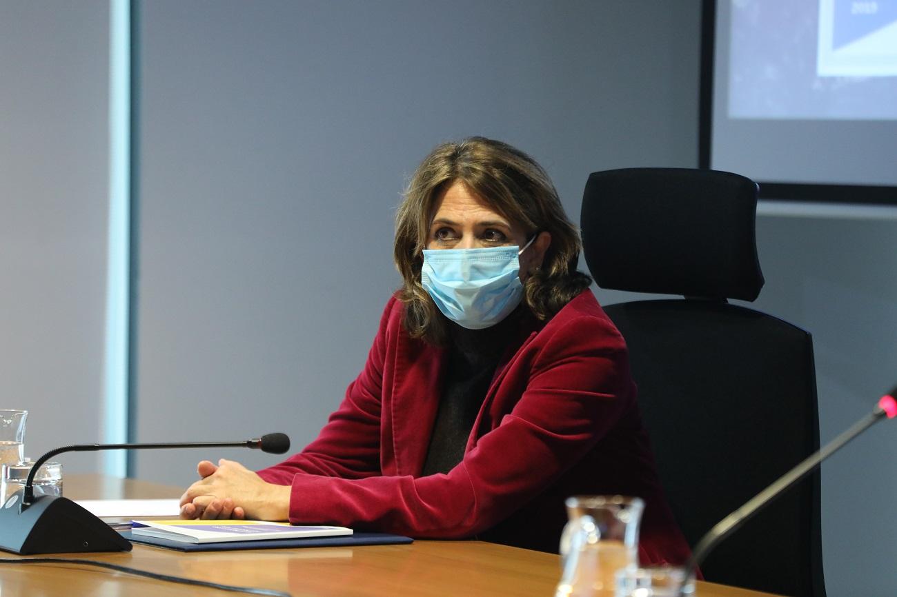 La Fiscal General del Estado, Dolores Delgado, en una imagen de archivo. Fuente: Europa Press.