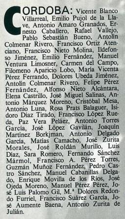 La lista de intelectuales demócratas que los golpistas pretendían fusilar de haber triunfado el 23-F. La lista de intelectuales demócratas que los golpistas pretendían fusilar de haber triunfado el 23-F.