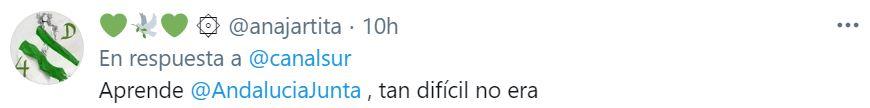 tuit día de Andalucía tuit día de Andalucía