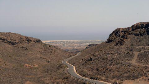 Carretera GC 60. Islas Canarias 