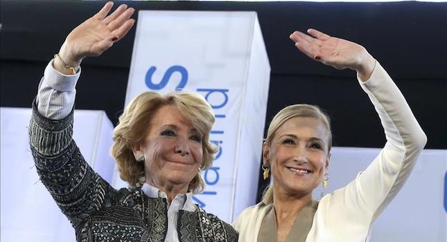 Aguirre y Cifuentes no salvan al PP de Madrid: sólo podrían gobernar si pactan con Ciudadanos