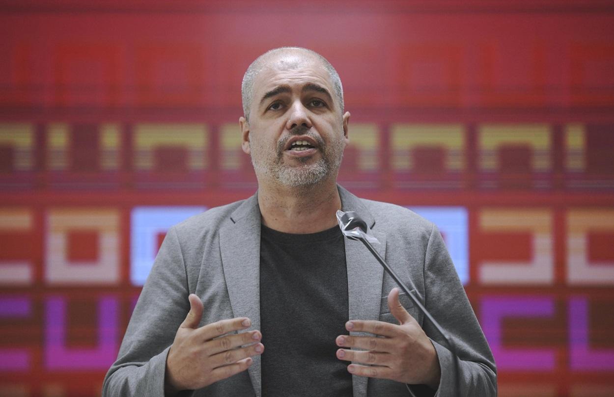 Unai Sordo, secretario general de CCOO. Europa Press