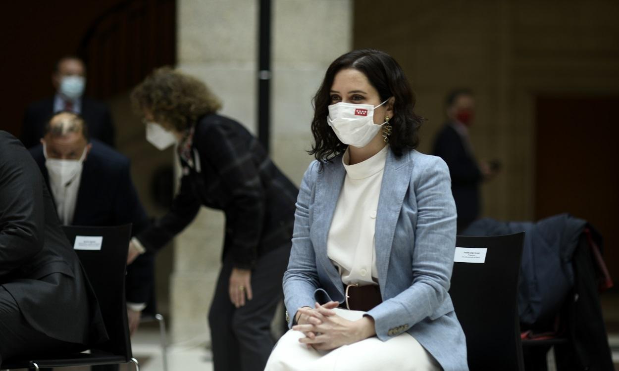 La presidenta de la Comunidad de Madrid, Isabel Díaz Ayuso. EP