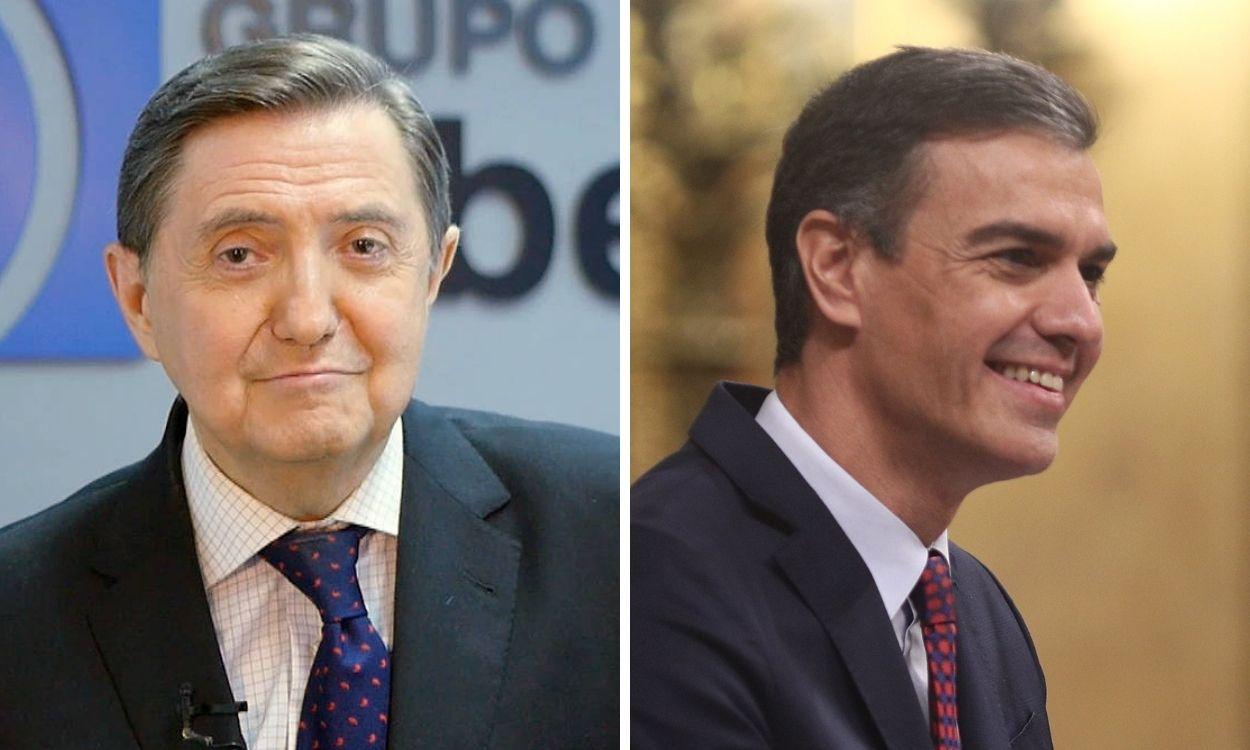 Federico Jiménez Losantos y Pedro Sánchez