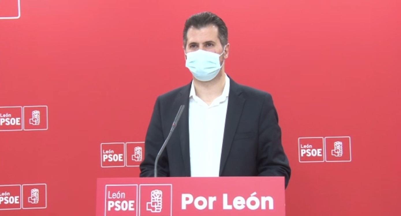 Tudanca lamenta la gestión de la Junta de Castilla y León en la pandemia. Europa Press