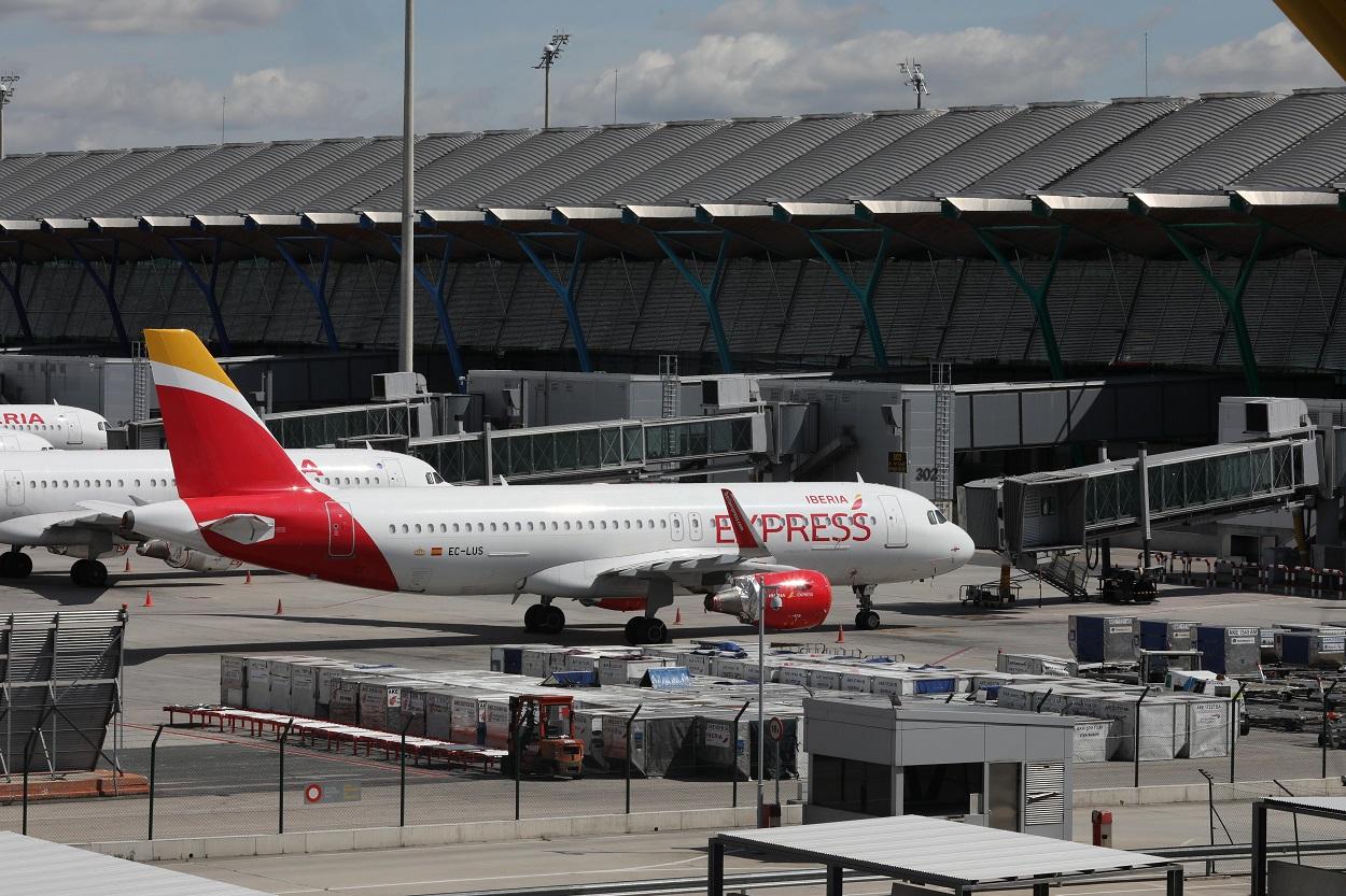 Aviones de Iberia, filial de IAG. Europa Press