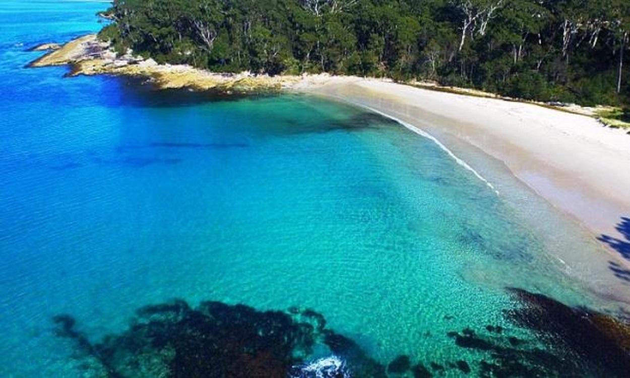 Playa de Shoalhaven, en Australia 