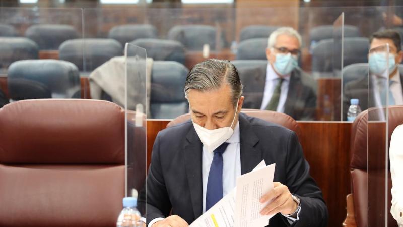 El consejero de Justicia, Interior y Víctimas, Enrique López El consejero de Justicia, Interior y Víctimas, Enrique López