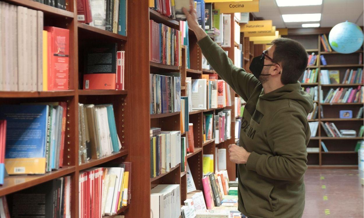 Imagen de archivo de una librería. EP