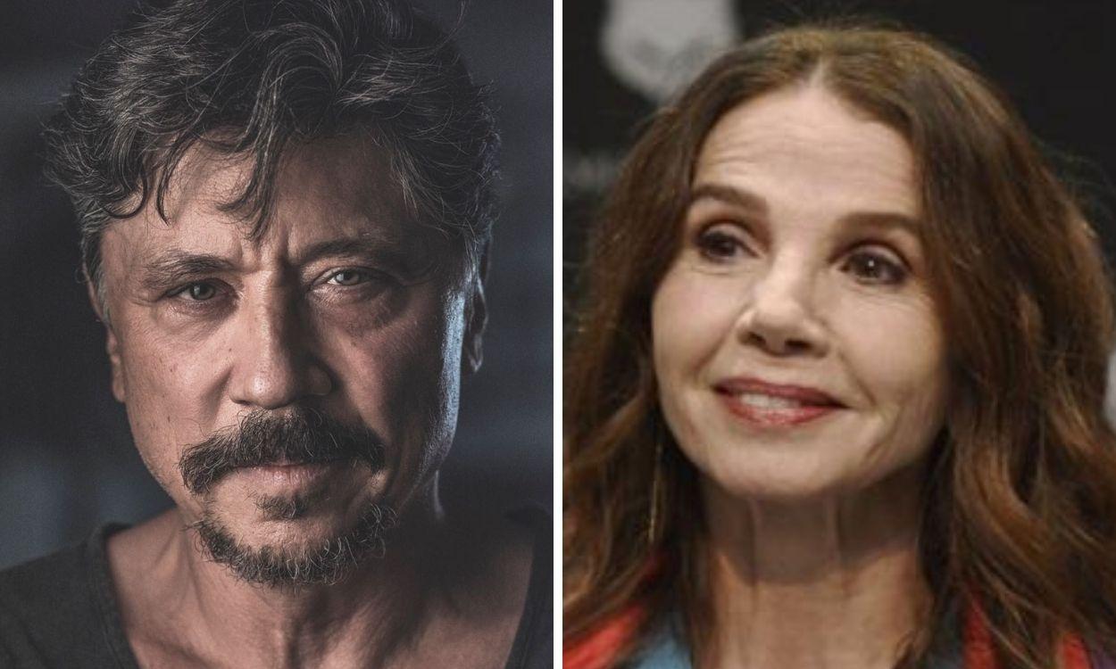 Carlos Bardem y Victoria Abril