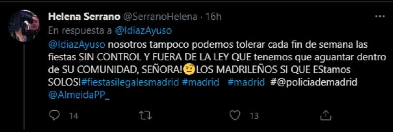 Críticas a la gestión de Ayuso en Madrid Críticas a la gestión de Ayuso en Madrid