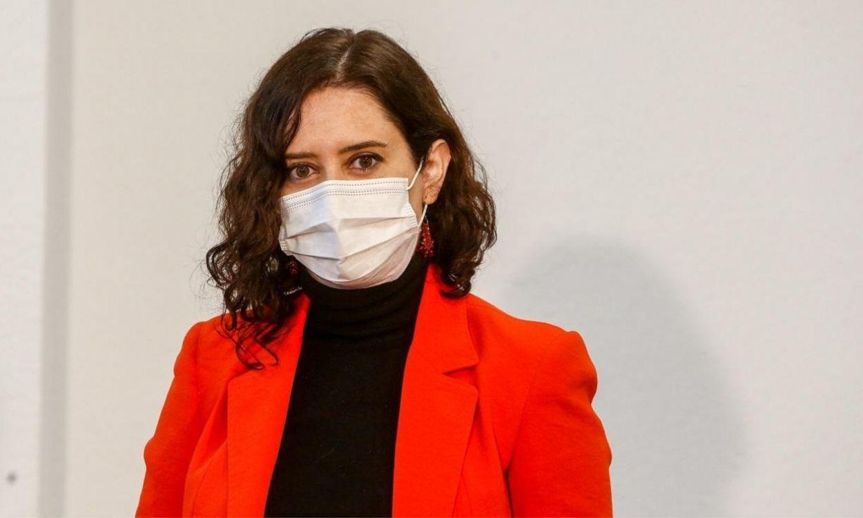 La presidenta de la Comunidad de Madrid, Isabel Díaz Ayuso, durante un acto. Europa Press. 