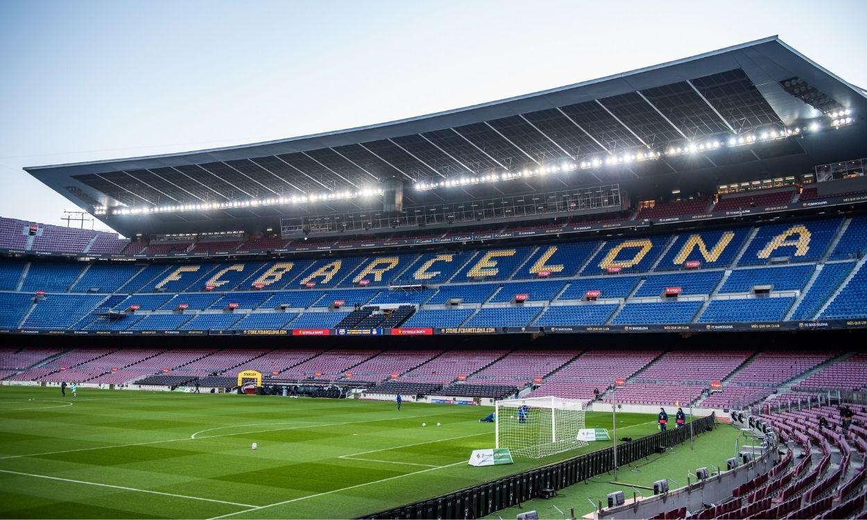 Vista general del Camp Nou. Europa Press